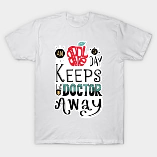 'an apple a day' | Urban Finery T-Shirt